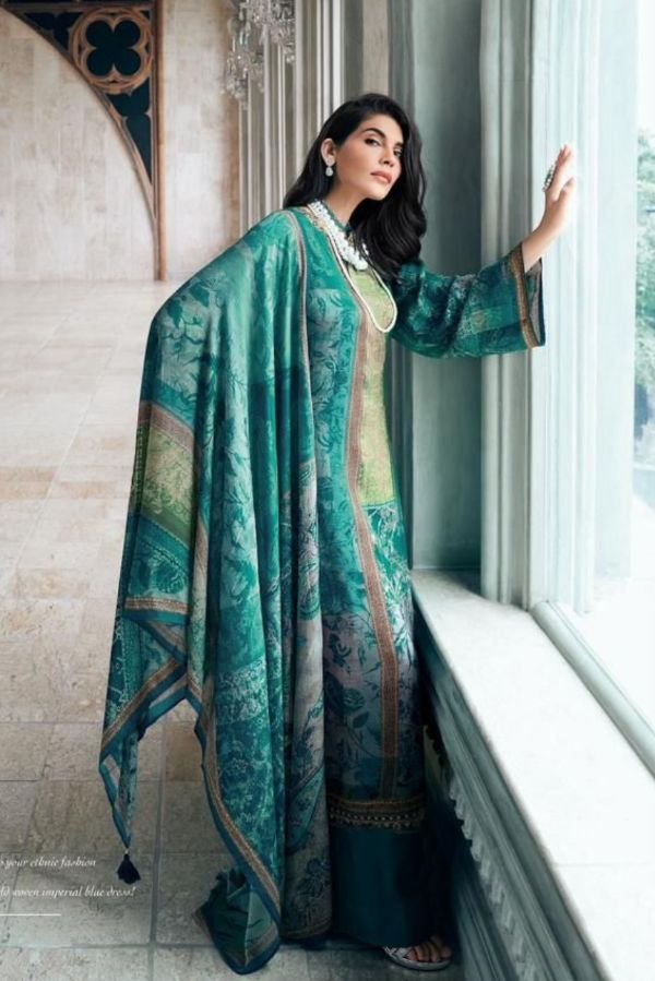 Varsha Fashions Libas E Lajawab Summer Collection Silk Salwar Suit LB-05