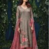 Ganga Fashions Ginny S1977 Wool Pashmina Winter Suit S1977-A