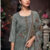 Ganga Fashions Reverie S1974 Wool Pashmina Winter Suit S1974-D