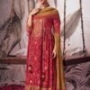 Jay Vijay Prints Anando Rangde Moga Silk Printed Ladies Suit 3124-A