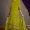 Jay Vijay Prints Fanaa Pure Organza Ladies Salwar Suit 8687