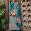 Kesar Karachi Palki Pure Pashmina Winter salwar Suit 15001