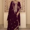 Mumtaz Arts Rushaan Pure Velvet Winter Collection Suits 3003