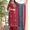 SKT Suits Sadhna Pashmina Woolen Salwar Suit 8 pcs Catalog 7