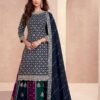 Aashirwad Creation Colors Dark Edition Premium Silk Suit 9856