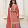 Aashirwad Gulkand Colors Chinnon Silk Stitched Suit 3Pcs Set 5