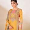 Kesar Karachi Noor Pure Muslin Ladies Unstitched Salwar Suit cover