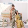 Kesar Karachi Paint Brush Muslin Summer Suit 4Pcs Catalog