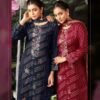 Mumtaz Arts Aachal Jam Printed 4Pcs Suit Catalog