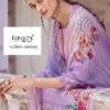 Karachi Prints Flower Garden Printed Summer Suit 6Pcs Catalog