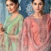 Relssa Fabrics Radhika Cotton Lawn 4pcs Catalog Set