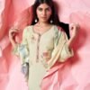 Karachi Prints Pastel Love Printed Suit 4Pcs Catalog