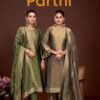 Ibiza Lifestyle Parthi Silk Printed 4Pcs Suit Catalog
