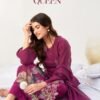 Mumtaz Arts Queen Muslin Printed 4Pcs Suit Catalog