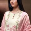 Ganga Fashion Nahla S3311 Cotton Linen 3pcs Catalog Set