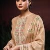 Ganga Fashions Janita S3266 Silk 4pcs Ladies Suit Catalog