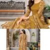 Kesar Karachi Sandhya Jam Satin Printed Ladies Suit 4Pcs Catalog