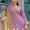 Kilory Trends Wafa Cotton 4Pcs Salwar Suit Set