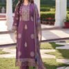 Kilory Trends Zarokha-3 Lawn Cotton 8Pcs Salwar Suit Set