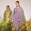 Mumtaz Arts Flower Muslin Printed 4Pcs Suit Catalog