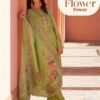 Varsha Fashion Flower Power Organza 5 pcs Suits Catalog