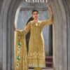 Mumtaz Arts Nimrit Jam Satin 6Pcs Salwar Suits Set