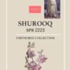 Naariti Shurooq Muslin Unstitched 1 pcs Suit Catalog