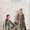 Glossy Simar Qurbat Hit Muslin 4pcs Salwar Suits Catalog