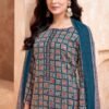 Kesar Karachi Aastha Jam Satin Ladies Suit 4Pcs Catalog