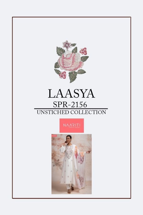 Naariti Laasya Linen Embroidered 1pcs Suit Catalogue