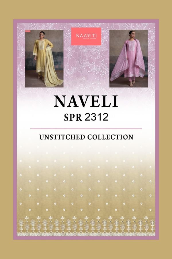 Naariti Naveli Linen Embroidered 2pcs Suit Catalogue