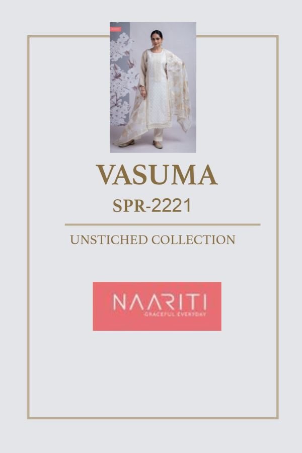 Naariti Vasuma Cotton Unstitched Suit 1Pcs Catalogue