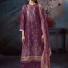 Ganga Fashion Blayra S3669 Ladies Silk 4pcs Suit Catalog