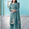 Ganga Fashion Saffira S3724 Cotton Satin 4pcs Suit Catalog