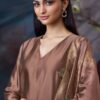 Ganga Fashions Cassidy S3751 Ladies Silk 4pcs Suit Catalog