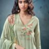 Ganga Fashions Sitara S3671 Muslin Silk Suit 4pcs Catalog
