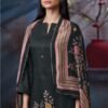 Ganga Fashions Swaaline S3722 Cotton Satin 4pcs Suit Catalog