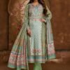 Ibiza Harlins Muslin 4Pcs Ladies Salwar Suit Catalog