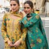Kesar Karachi Armani Muslin Ladies Suit 4Pcs Catalog