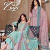 Kesar Karachi Ziya 2 Muslin Ladies Suit 4Pcs Catalog
