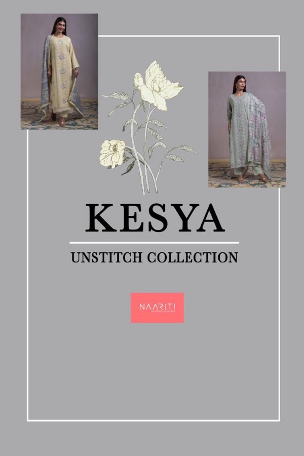 Naariti Kesya Linen Embroidered 2pcs Suit Catalogue