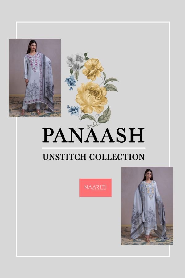 Naariti Panaash Muslin Unstitched 2pcs Ladies Suit Catalog