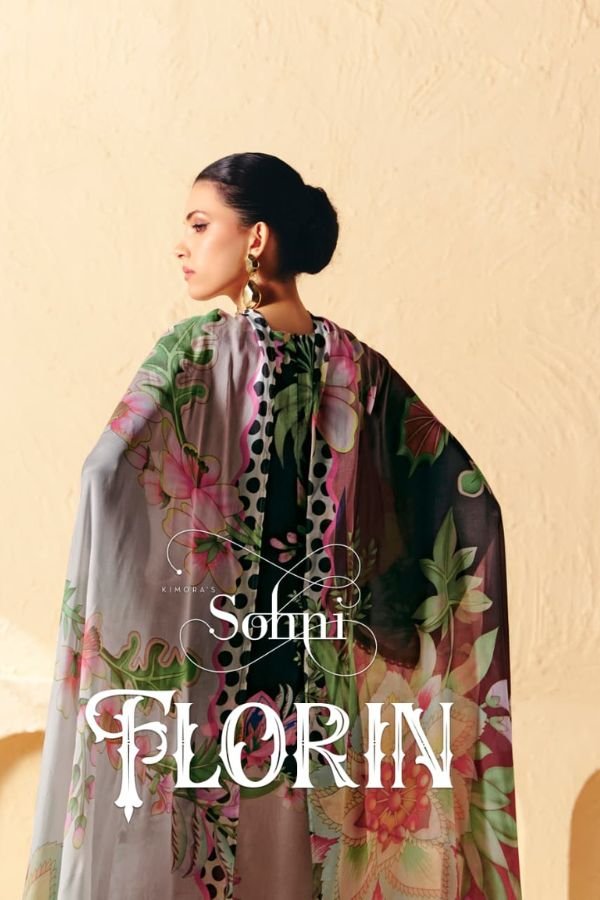 Kimora Fashion Heer Sohni Florin Vol 37 Muslin 4pcs Suit Set