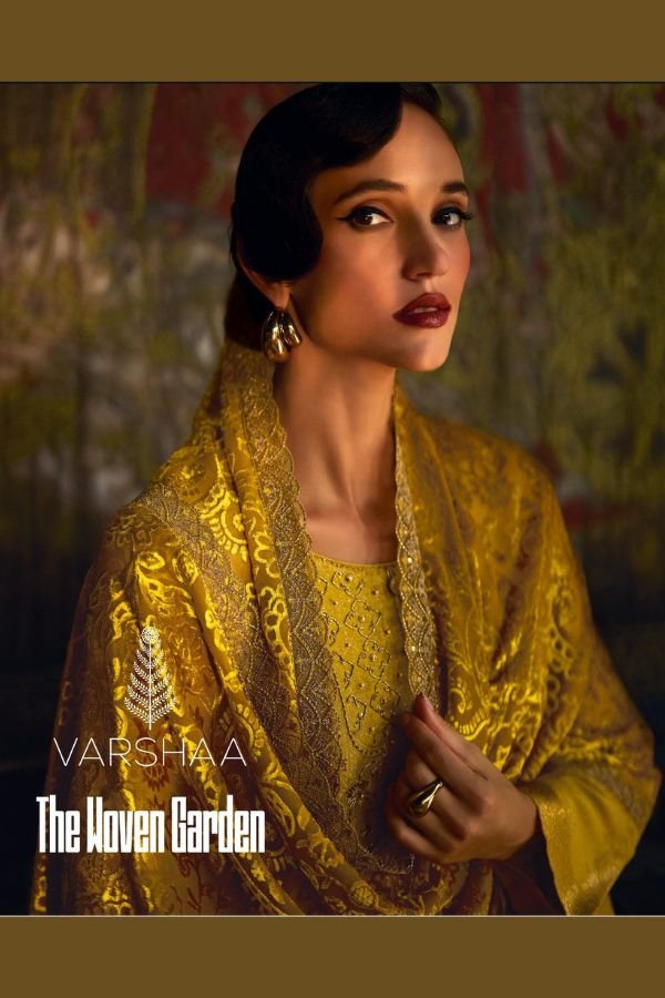 Varsha Fashion The Woven Garden Ladies 4pcs Suits Catalog