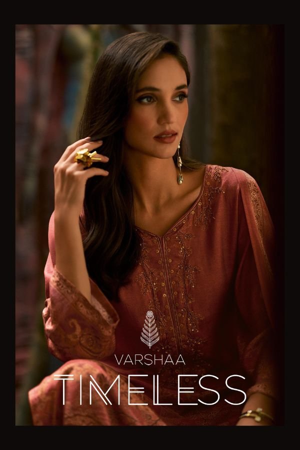 Varsha Fashion Timeless Muslin 4pcs Ladies Suits Catalog