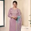 Vinay Fashion Kuleesh Ombre Silk Suit 4pcs Full Catalog