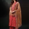 Ganga Fashion Bythea S3956 Ladies Silk 3pcs Suit Catalog