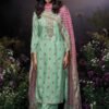 Ganga Fashion Etasha S3914 Silk 2pcs Ladies Suit Catalog