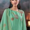 Ganga Fashion Greesha S3828 Silk Satin 2pcs Suit Catalog