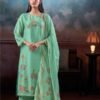 Ganga Fashion Greesha S3828 Silk Satin 2pcs Suit Catalog